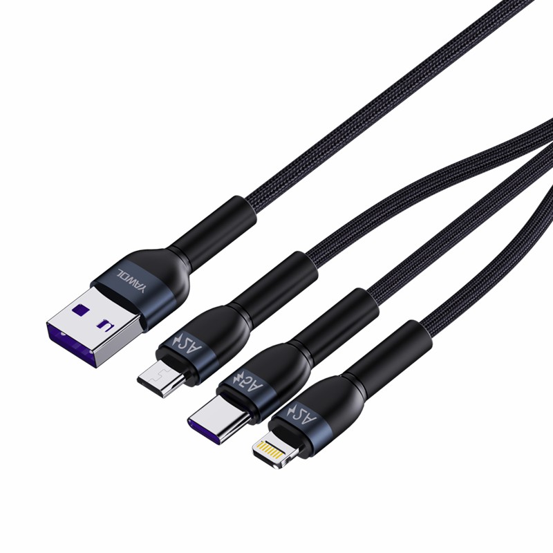 Li137-3  一拖三快充数据线_待上市新品_深圳市乔威电源有限公司